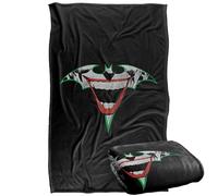 Batman Joker Bat Logo Manta súper suave con tacto sedoso - 91 x 147 cm