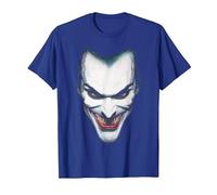 Batman Joker Portrait Camiseta, Hombre, Azul Real, XXL