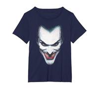Batman Joker Portrait Camiseta, Mujer Tallas Grandes, Azul Marino, 4XL Grande