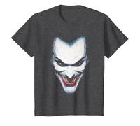 Batman Joker Portrait Camiseta, Niños, Jaspeado Oscuro, 4 años