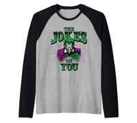Batman Joker The Jokes on You Camiseta Manga Raglan