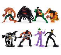 Batman - Juego de 8 minifiguras coleccionables a escala de 5,1 cm (exclusivo Amazon), juguetes para niños de 3 años o más