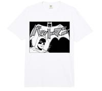 Batman Kanji Large Logo One Color Comfort Colors Adult Heavyweight T-Shirt