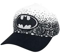 Batman Logo Mujer Gorra Negro-Blanco 100% algodón