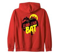 Batman Love Live the Bat Rough Ink Sudadera con Capucha