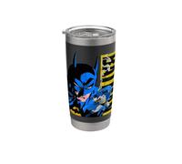 Batman | Mercancía oficial de la película Batman & Robin | WBUBMR01 Vaso térmico de acero inoxidable de doble pared