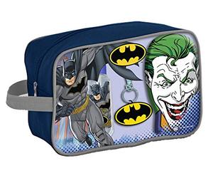 Batman Neceser de Baño EDT 90 ml, Gel Fig. 300 ml + Llavero