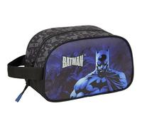 Batman - Neceser Escolar Infantil Mediano con Asa, Neceser Infantil, Adaptable a Carro, Fácil Limpieza, Cómodo y Versátil, Calidad y Resistencia, 26x12x15 cm