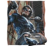 Batman Nightwing City Manta súper suave con tacto sedoso - 152 x 127 cm