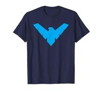Batman Nightwing Symbol Camiseta, Hombre, Azul Marino, 6XL