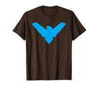 Batman Nightwing Symbol Camiseta, Hombre, Marrón, S