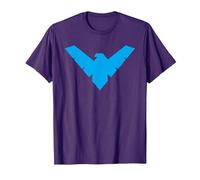 Batman Nightwing Symbol Camiseta, Hombre, Morado, 3XL