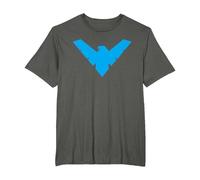 Batman Nightwing Symbol Camiseta, Hombre Tallas Grandes, Asfalto, 6X Alto