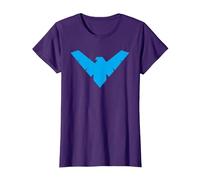 Batman Nightwing Symbol Camiseta, Mujer, Morado, 3XL