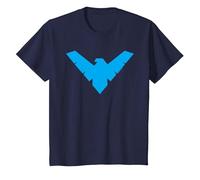 Batman Nightwing Symbol Camiseta, Niños, Azul Marino, 6 años