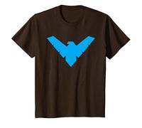 Batman Nightwing Symbol Camiseta, Niños, Marrón, 6 años