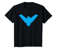 Batman Nightwing Symbol Camiseta, Niños, Negro, 4 años