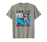 Batman Nightwing Without a Net Camiseta, Hombre, Pizarra, M