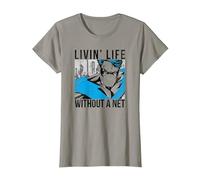 Batman Nightwing Without a Net Camiseta, Mujer, Pizarra, XXL