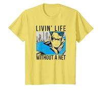 Batman Nightwing Without a Net Camiseta, Niños, Limón, 10 años