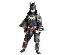 Batman Ninja - Disfraz de niño (talla 5-7 años) con músculos acolchados