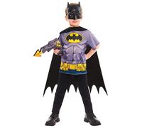Batman Oficial Superhéroe Regalo Niños Juego Fanct Disfraz Niña Niño Edad 3-4