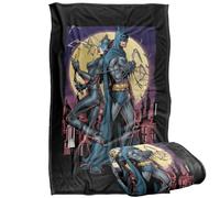 Batman Paint The Town Rojo Manta súper suave con tacto sedoso - 91 x 147 cm
