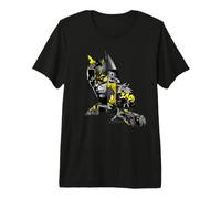 Batman Panel Portrait and Batmobile Camiseta Premium