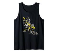 Batman Panel Portrait and Batmobile Camiseta sin Mangas