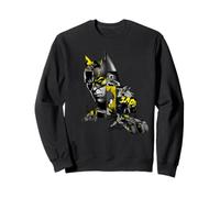 Batman Panel Portrait and Batmobile Sudadera