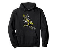 Batman Panel Portrait and Batmobile Sudadera con Capucha