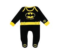 Batman Pijama Entero para Niños Bebés DC Comics - 3-6 Meses