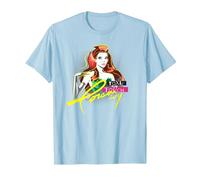 Batman Poison Ivy Camiseta, Hombre, Azul Bebé, M