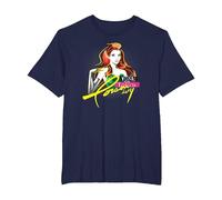 Batman Poison Ivy Camiseta, Hombre Tallas Grandes, Azul Marino, 2X Alto