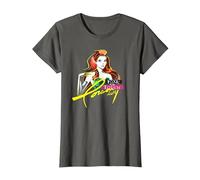 Batman Poison Ivy Camiseta, Mujer, Asfalto, XXL