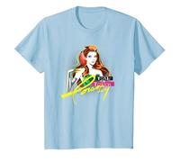 Batman Poison Ivy Camiseta, Niños, Azul Bebé, 2 años