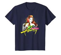 Batman Poison Ivy Camiseta, Niños, Azul Marino, 4 años