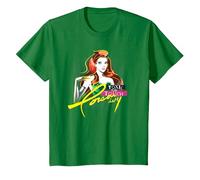 Batman Poison Ivy Camiseta, Niños, Verde Kelly, 4 años