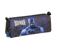 Safta Portatodo Escolar BATMAN Dark – Sencillo con cremallera – 21x7x8 cm