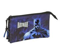 Portatodo Escolar BATMAN Dark, Triple Acordeón