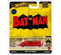 Batman Primera Batmóvil Die Cast Modelo Escala 1:64 6cm Hot Wheels HVJ40