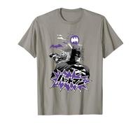 Batman Purple Kanji Skyline Camiseta