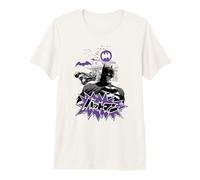 Batman Purple Kanji Skyline Camiseta Premium