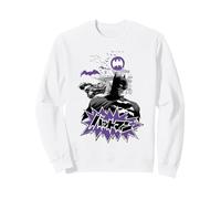 Batman Purple Kanji Skyline Sudadera