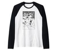 Batman Robin Kanji Run One Cover Camiseta Manga Raglan