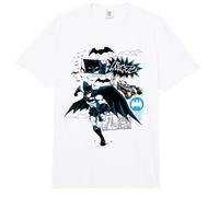 Batman Running Black and Blue Kanji Comfort Colors Adult Heavyweight T-Shirt
