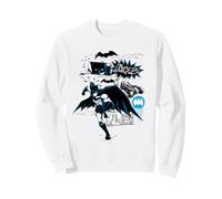 Batman Running Black and Blue Kanji Sudadera