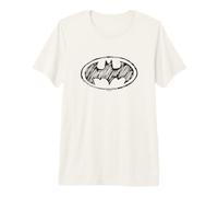 Batman Sketch Logo Camiseta Premium