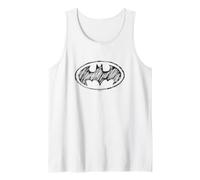 Batman Sketch Logo Camiseta sin Mangas