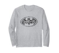 Batman Sketch Logo Manga Larga